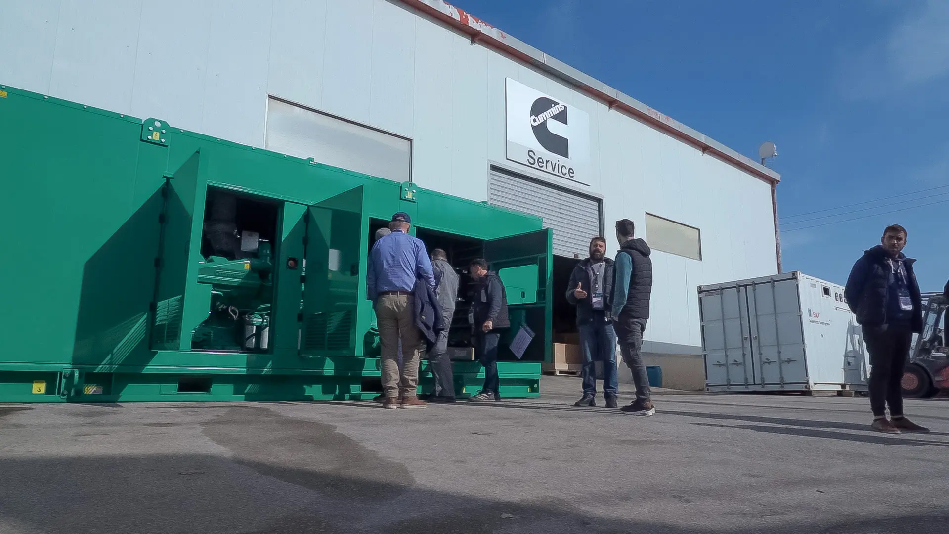 Η ομάδα της Rodos Energy στο τεχνικό σεμινάριο της ERGOTRAK - Cummins