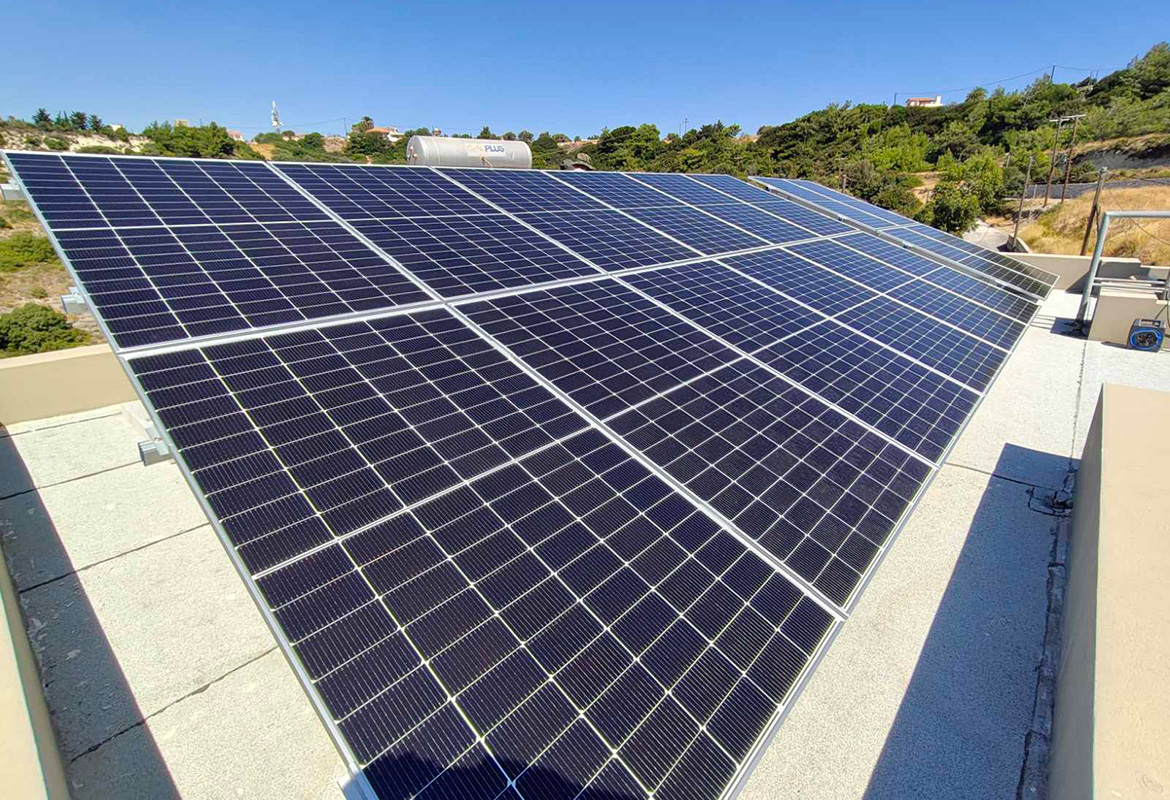 Εγκατάσταση συστήματος Zero feed in 7,6 kwp