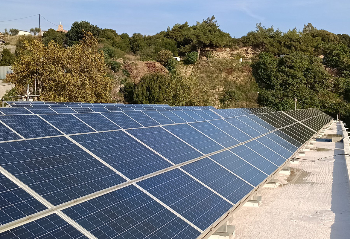 Συντήρηση & Βελτίωση Απόδοσης Φ/Β Πάρκου 100kW σε δώμα