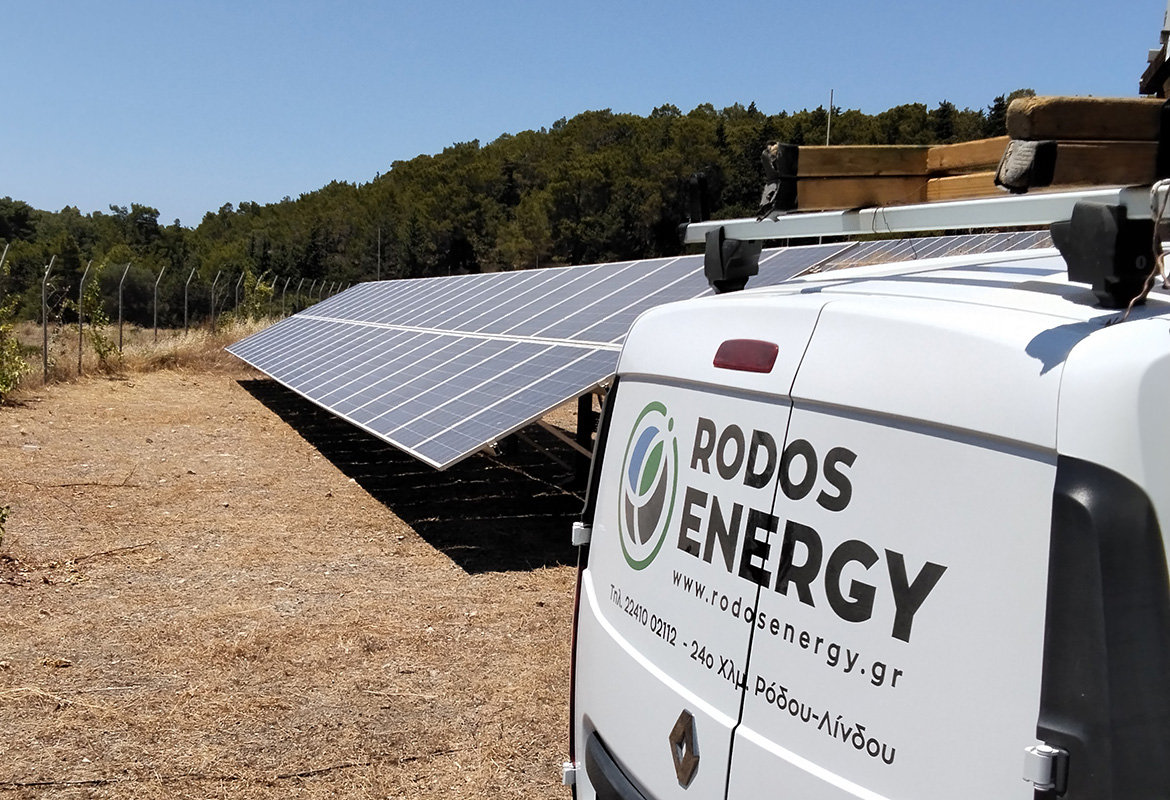 Συντήρηση & Βελτίωση Απόδοσης Φ/Β Πάρκου 100kW Κρητηνία