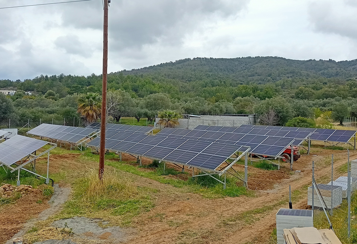 Repowering (Αντικατάσταση εξοπλισμού) ΦΒ Πάρκο 100kw