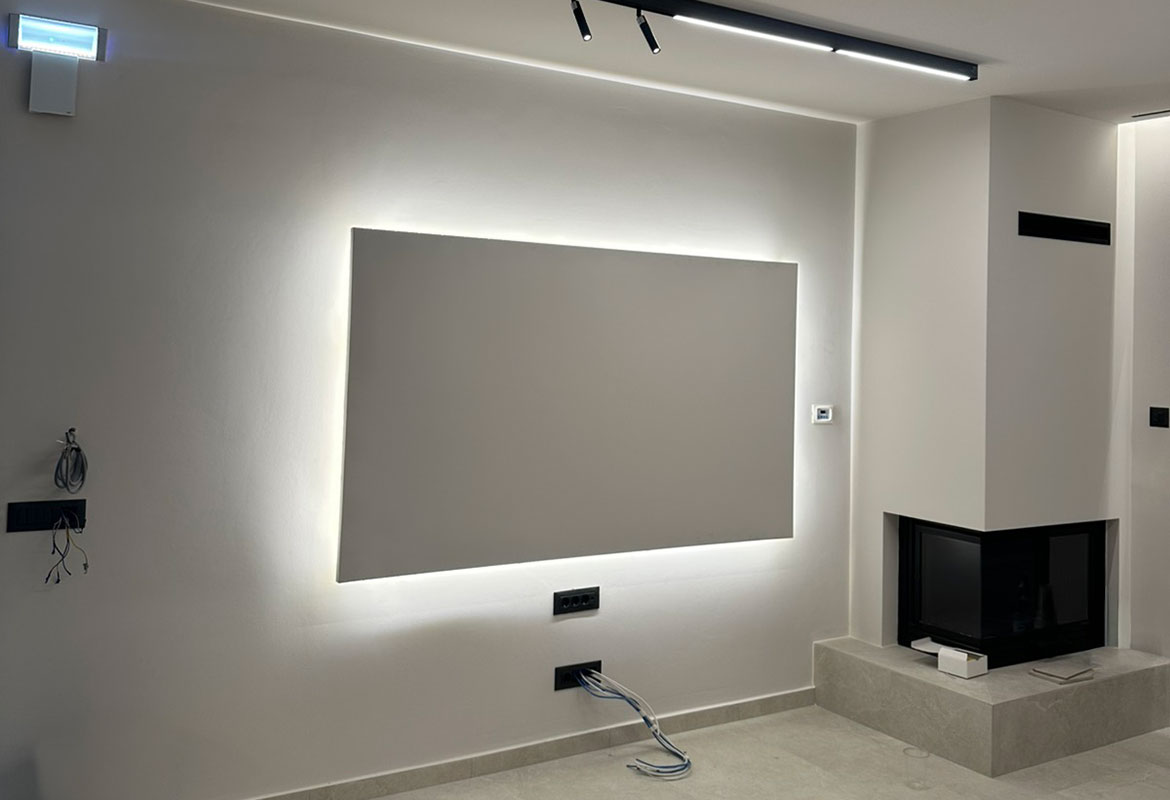 Ηλεκτρολογικές εργασίες σε νέο διαμέρισμα στ Αφάντου Ρόδου