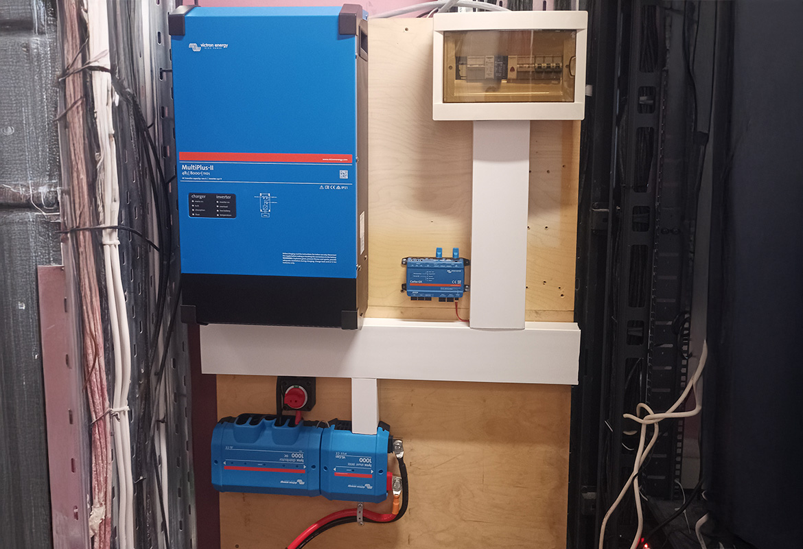 Ups Victron σε πολυτελή ξενοδοχειακή μονάδα